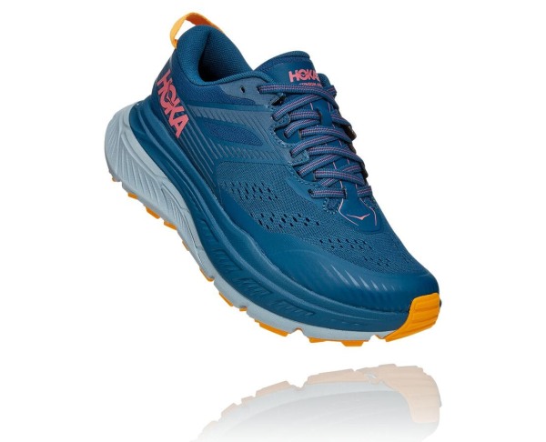 Hoka One One Stinson Atr 6 Womens UK - Blue Trail Running Shoes - WFRID5201